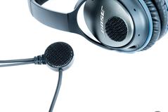 Fixation du NFlightMic au Bose QC25
